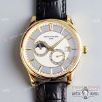 Best Replica Patek Philippe Moon Phase Gold Watch - Swiss Grade 1